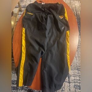Augusta Sportswear Black and Yellow Athletic Pants